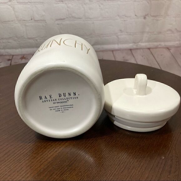 New Rae Dunn artisan collection ceramic cookie jar - Picture 3 of 5